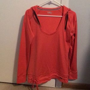 Lightweight fleece hoodie